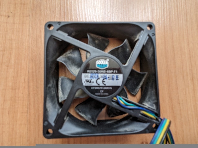 FREE: 80 mm computer fan (3 conductors) 12v 0.30A - photo 2
