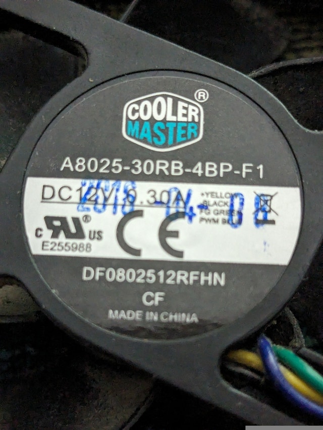 FREE: 80 mm computer fan (3 conductors) 12v 0.30A - photo 4