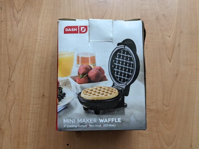 Mini Waffle Maker Machine for Individual Waffles, Paninis, etc