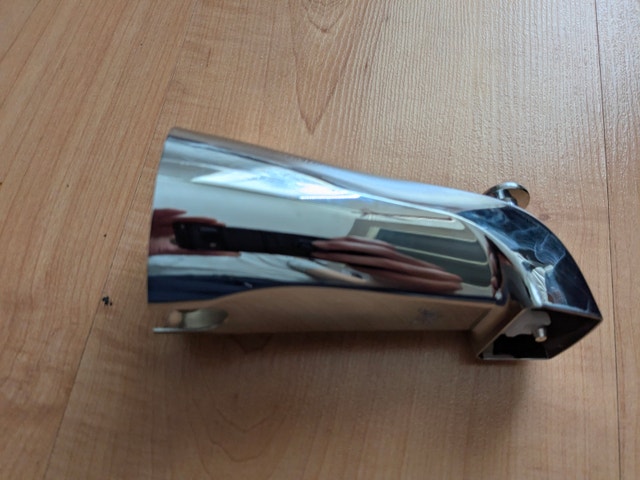 Tub Spout with Diverter - Chrome (new) - photo 2