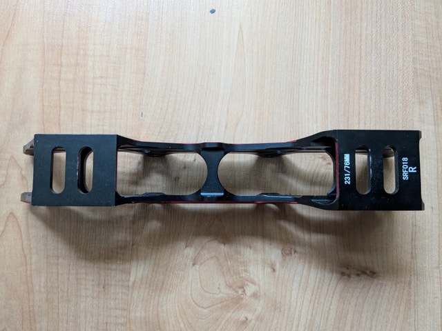 inline skating 165mm mount frame (READ AD) - photo 2