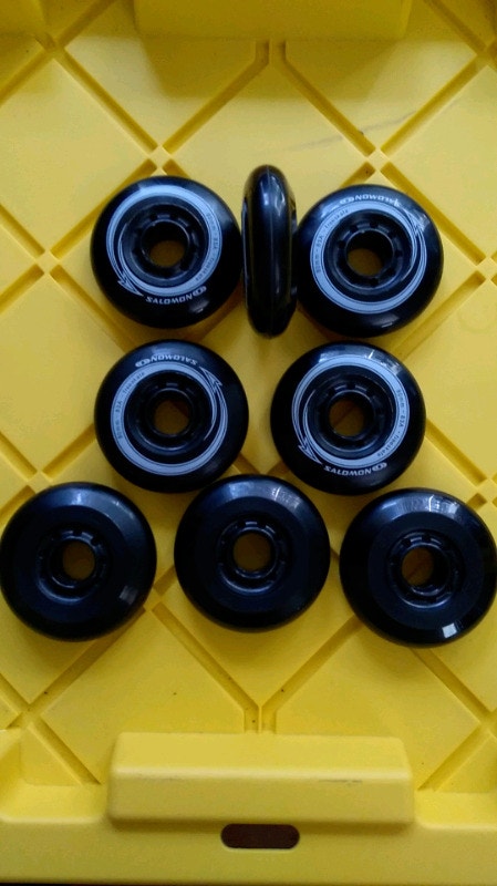 Salomon 80mm 83a Skating/Hockey/Rollerblade Wheels
