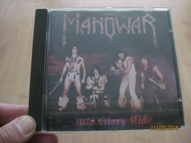 5 MANOWAR audio CD's (no damage) Collectors stuff - photo 3