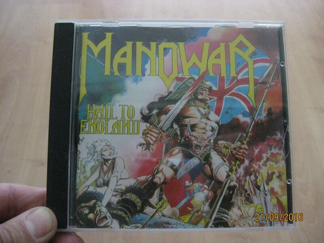 5 MANOWAR audio CD's (no damage) Collectors stuff - photo 4