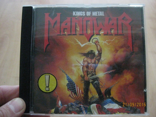 5 MANOWAR audio CD's (no damage) Collectors stuff - photo 5
