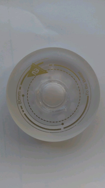 8 rollerblade inline skate wheels 80mm 88A
