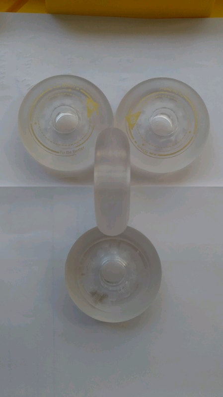 8 rollerblade inline skate wheels 80mm 88A - photo 2
