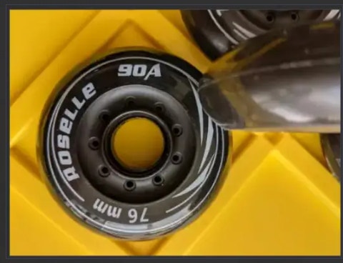 Inline skate Rollerblade wheels 76mm / 90a - photo 2
