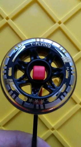 Rollerblade inline skating wheels 84mm 84a - photo 2