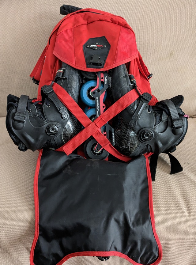 Large inline rollerblade Backpack (READ AD) - photo 2