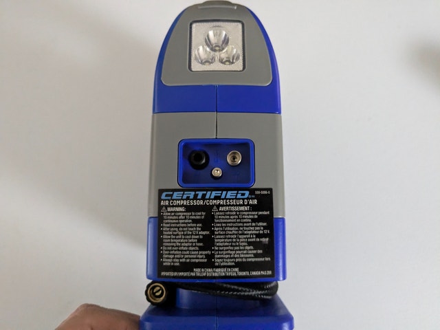 12V Air Compressor/Tire Inflator (NEW/no box) - photo 4