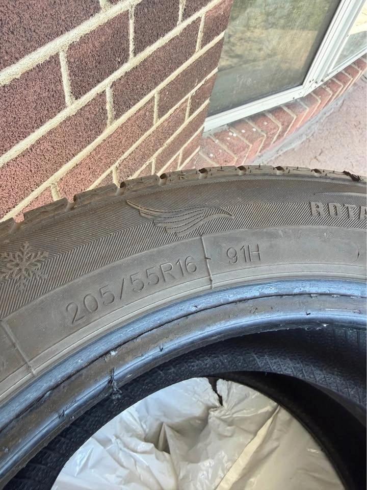 205/55R16 Winter Tires - photo 2