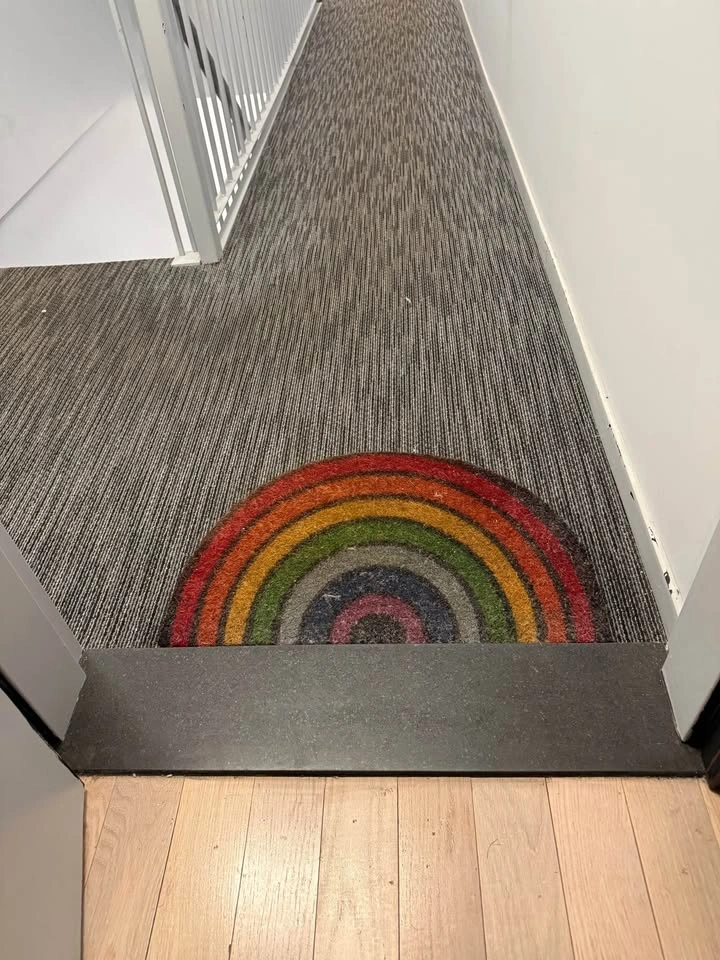 Rainbow Door Mat - photo 2