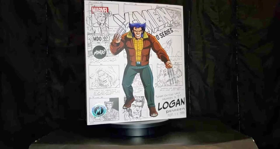 Mondo SDCC X-Men Animated Series Logan Brown Jacket Figure