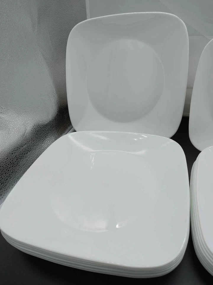 Corelle Square White Dinnerware Set Of 39 - photo 2