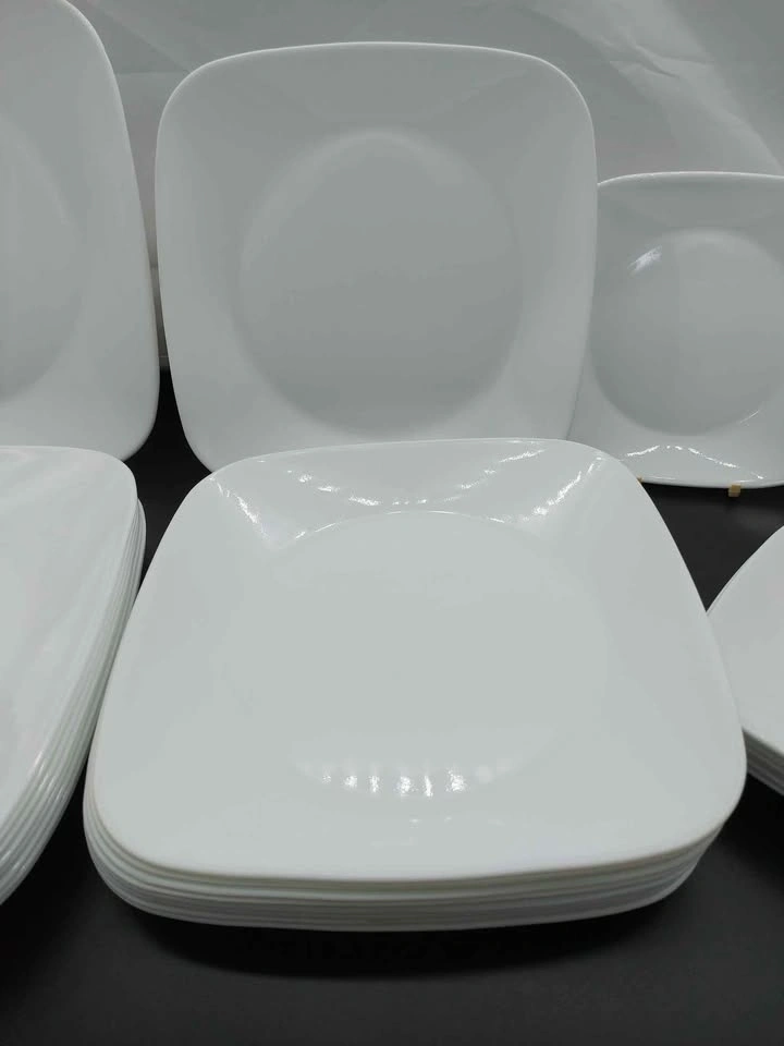 Corelle Square White Dinnerware Set Of 39 - photo 3