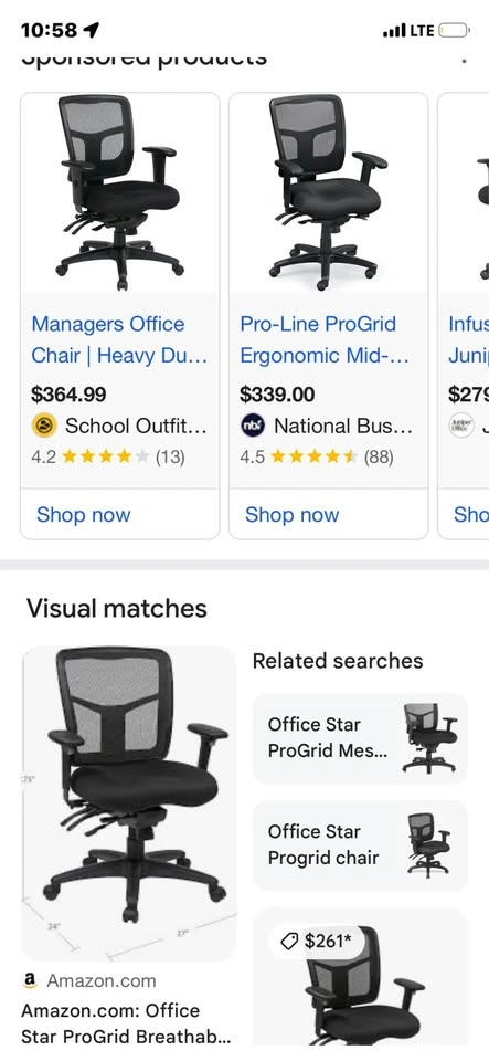 Comfy Quality Ergonomic Office Chair Retail $350 - photo 4