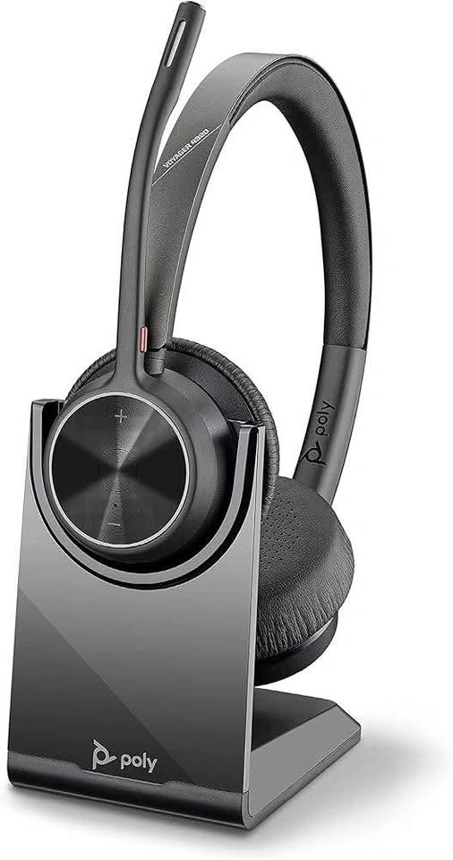 Poly Voyager 4320 UC Wireless Headset & Charge Stand