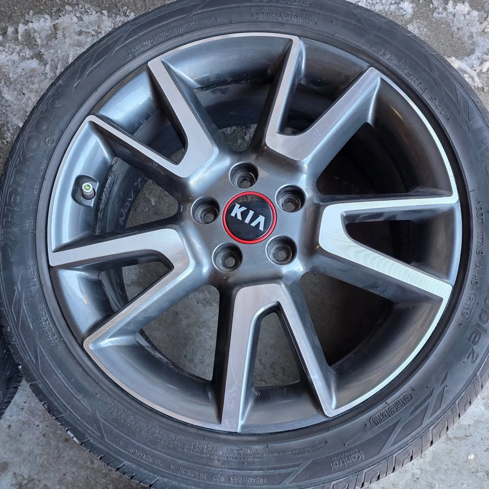 235/45/18 Hankook Tires with Kia OEM Alloy Rims 5x114.3 - photo 5