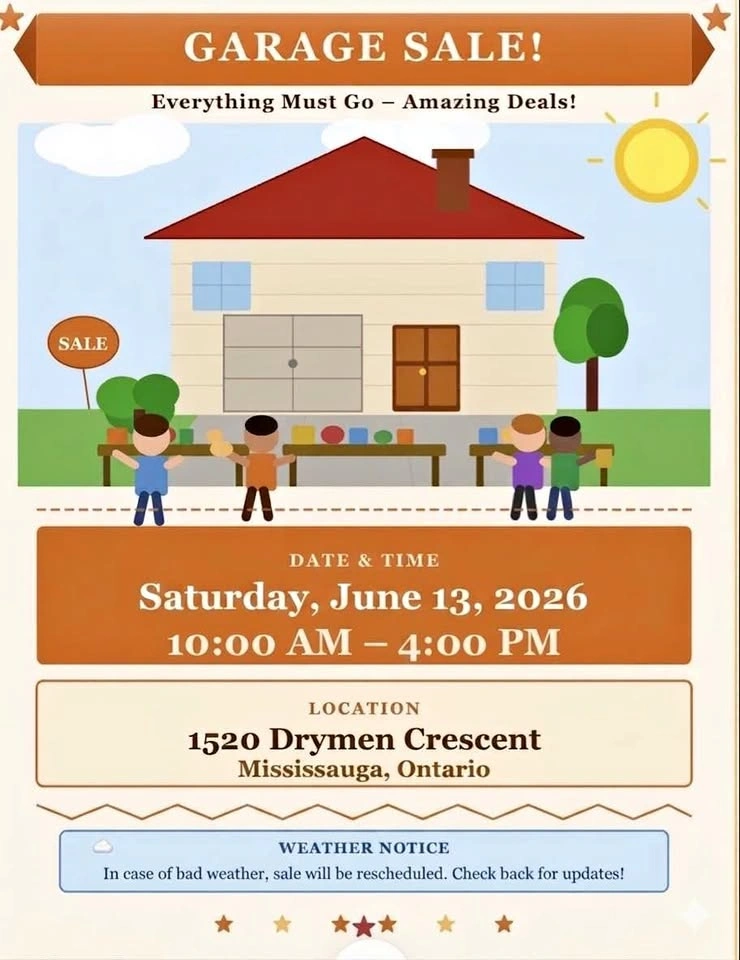 Garage sale!