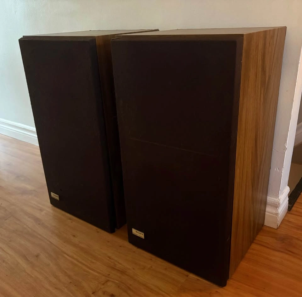 Vintage Mid-70s SONY SS-955 2-Way Speakers (10” Woofer) - photo 2