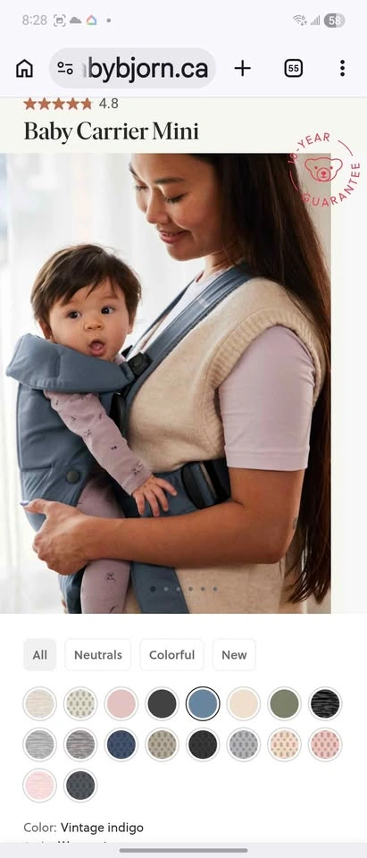 Babybjorn baby mini carrier - photo 2