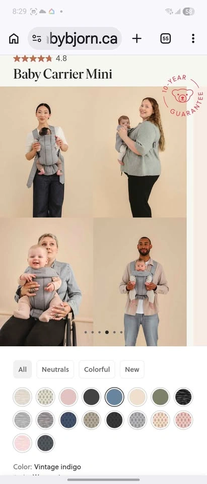 Babybjorn baby mini carrier - photo 4
