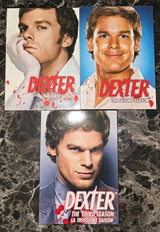 Showtime Dexter Seasons 1, 2, and 3 DVD