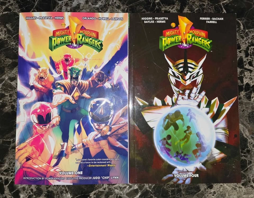 Boom Studios Mighty Morphin Power Rangers Volumes 1 & 4