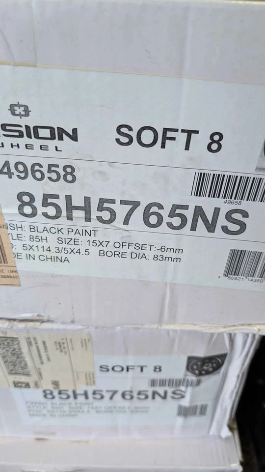Vision Soft 8 15x7 Wheels - photo 3