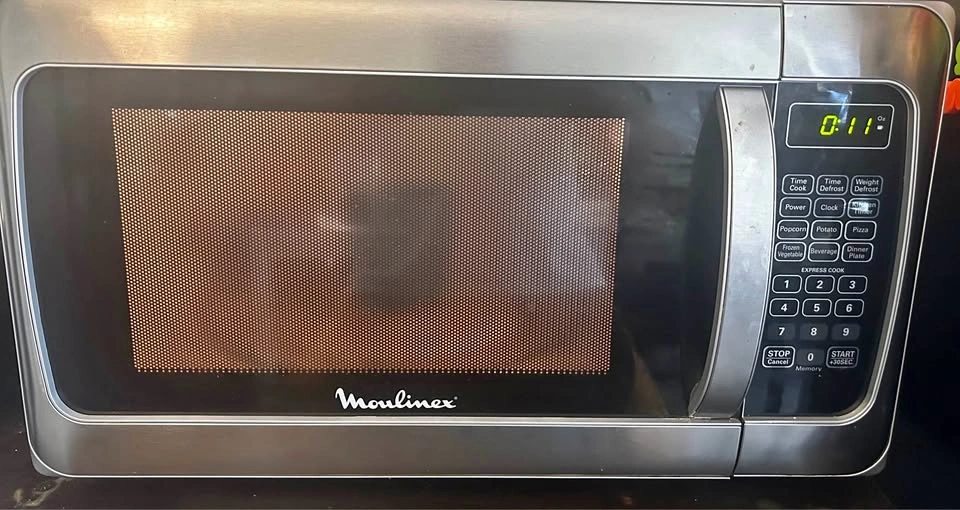 Moulinex Stainless Steel Microwave Oven – Fully Working