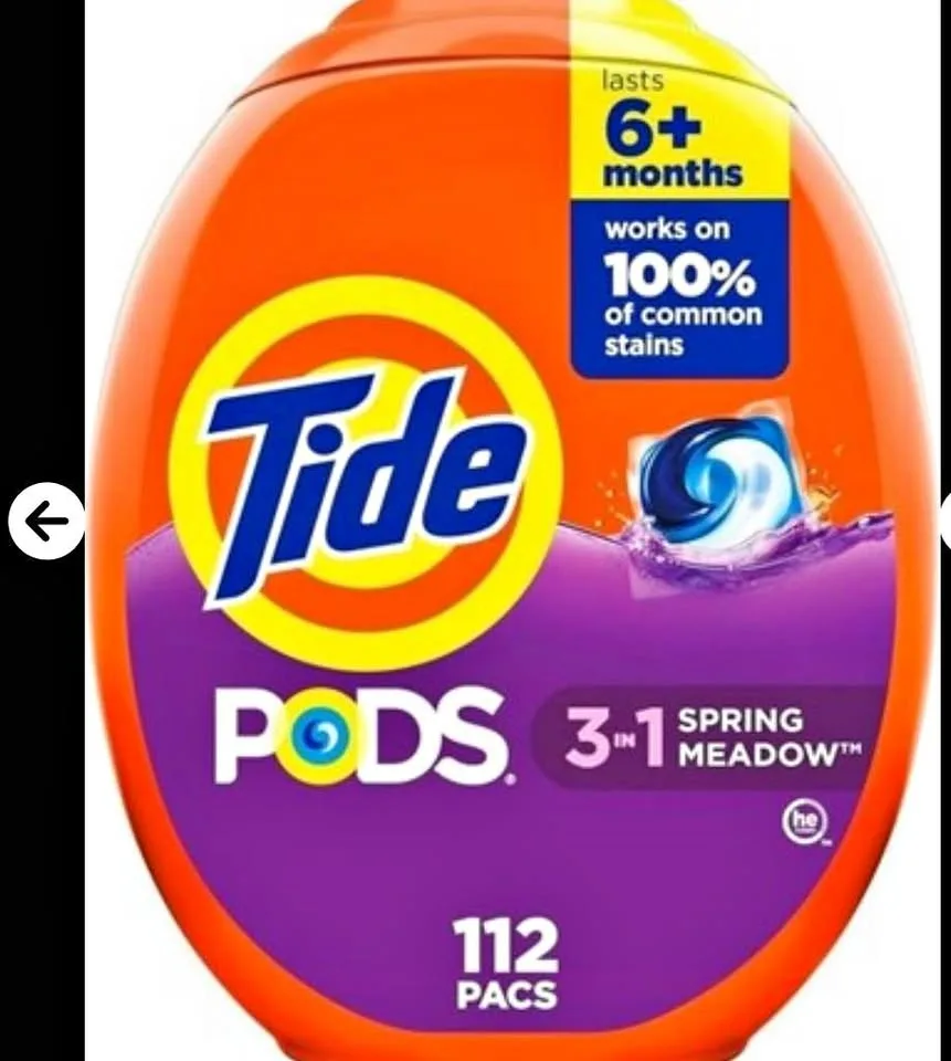 Tide PODS 3-in-1 Stain Remover, Odor Fighter, HE thumbnail