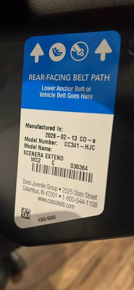 Cosco car seat - photo 5