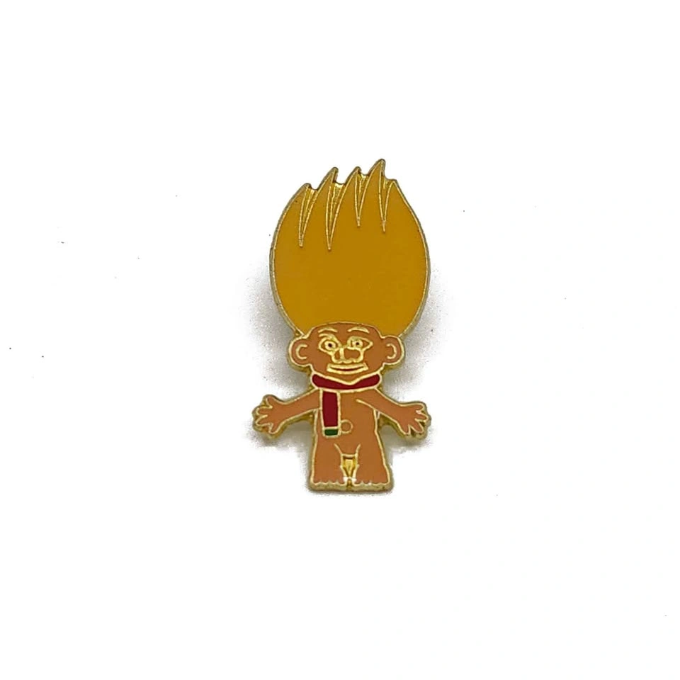 Vintage Troll Doll Enamel Pin