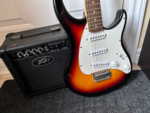 Peavey EXP Raptor Electric Guitar and Peavey Amp - Set - photo 2