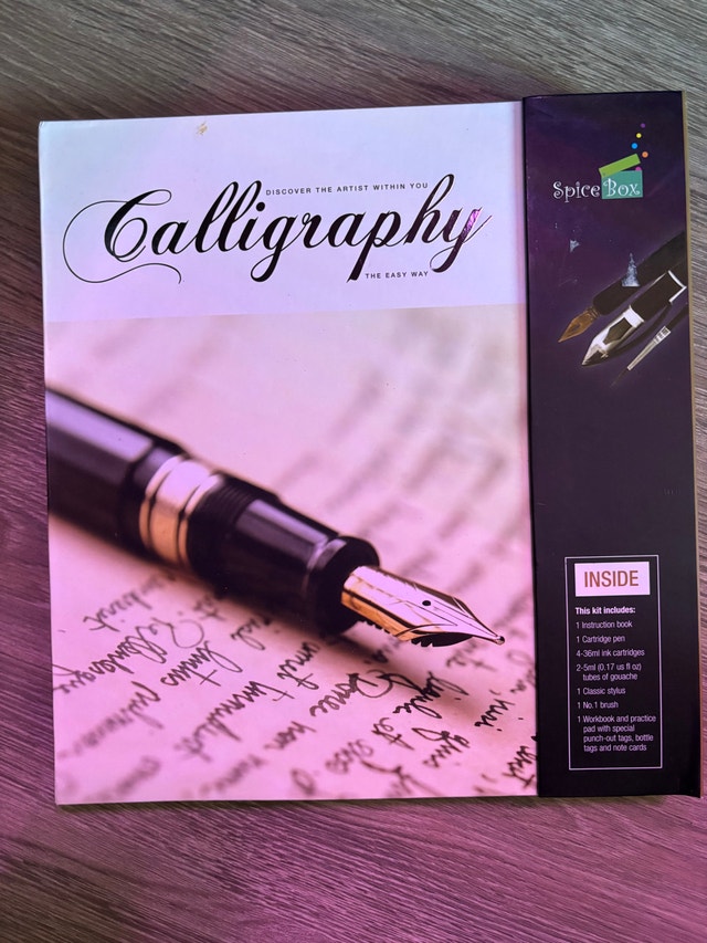 SpiceBox Calligraphy The Easy Way Kit - New