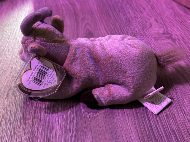 ERROR TAG Ty Beanie Baby Goatee 1998 MINT - photo 5