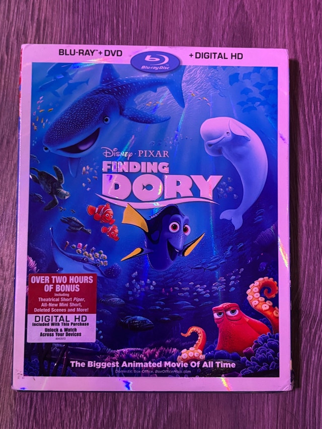 Disney Finding Dory Blu-ray + DVD + Digital HD