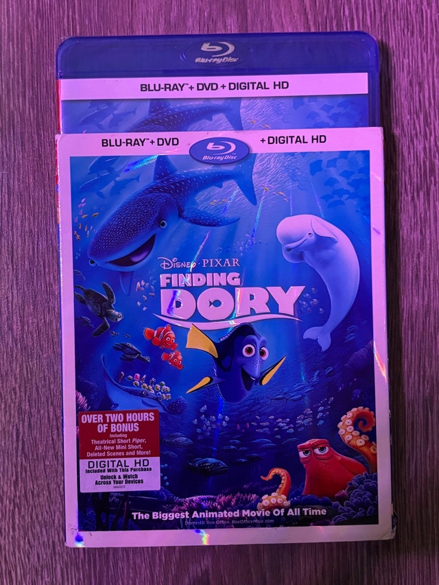 Disney Finding Dory Blu-ray + DVD + Digital HD - photo 3