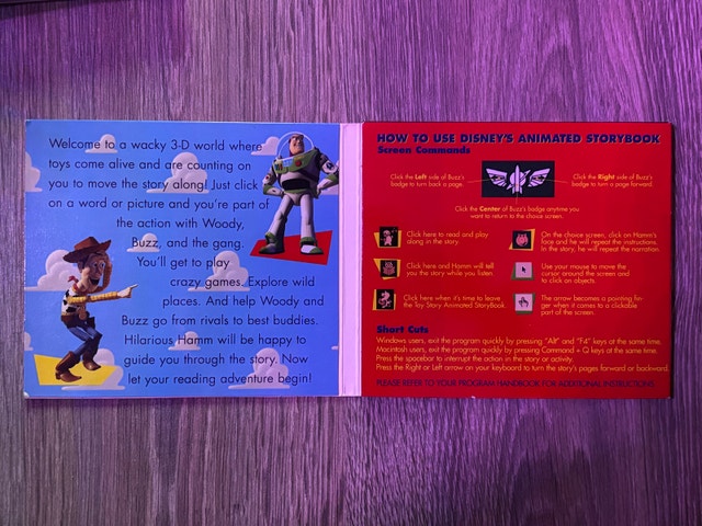 Disney Pixar Toy Story Animated Storybook CD-ROM - photo 5