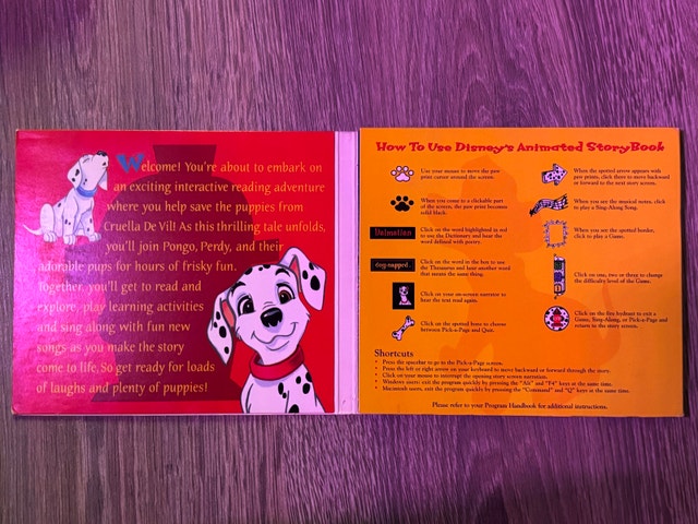 Disney 101 Dalmatians Animated Storybook CD-ROM - photo 2