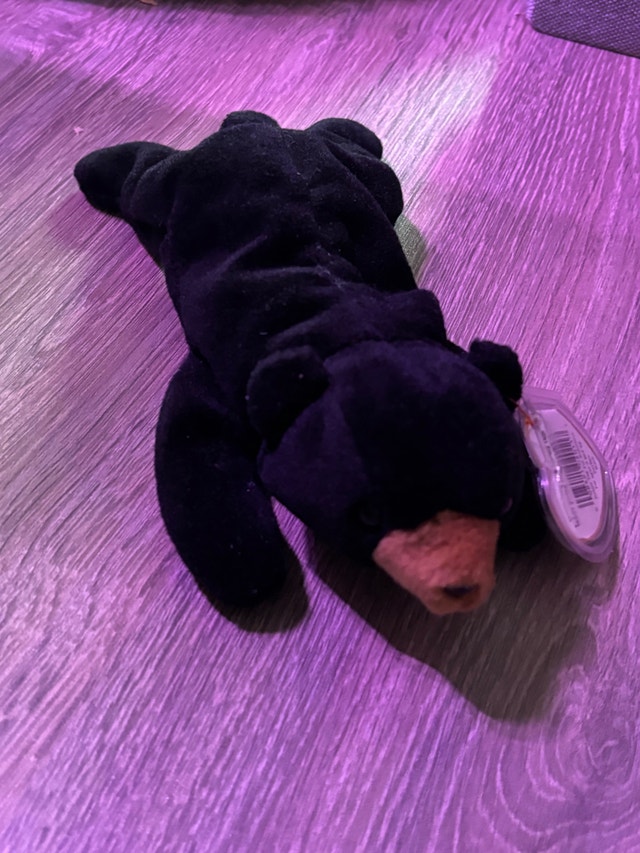 Ty Blackie the Bear Beanie Baby