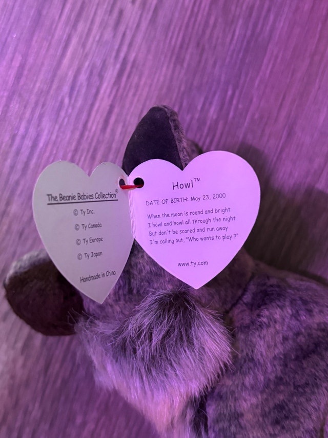 Ty Beanie Baby Howl - photo 2
