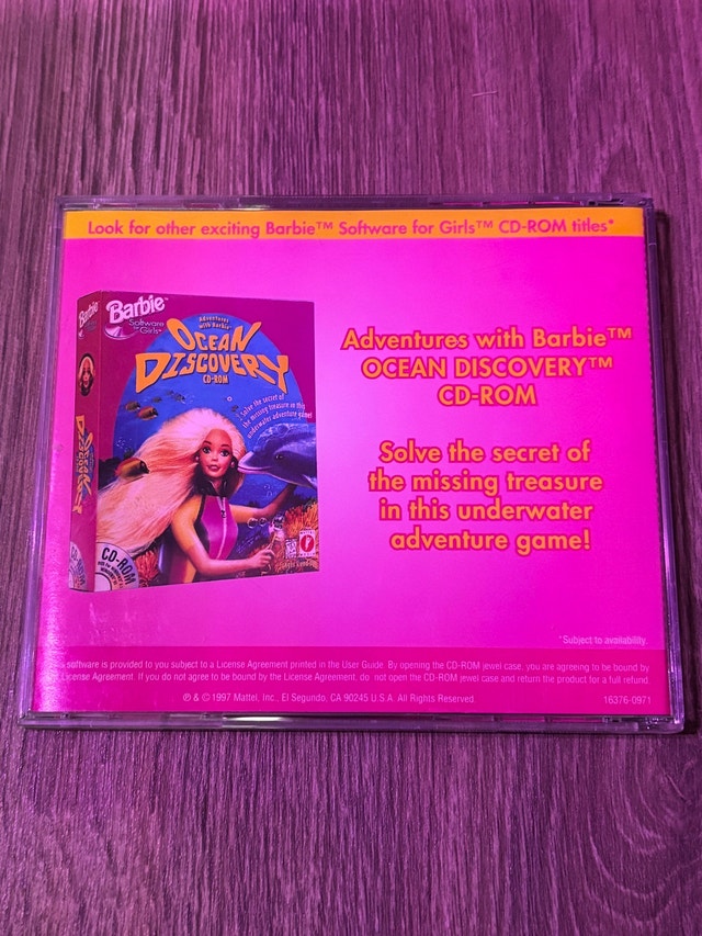 Mattel Barbie Magic Hair Styler CD-ROM - photo 3