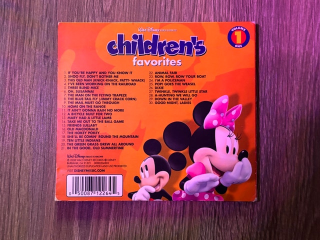 Walt Disney Records Children's Favorites Volume 1 - photo 3