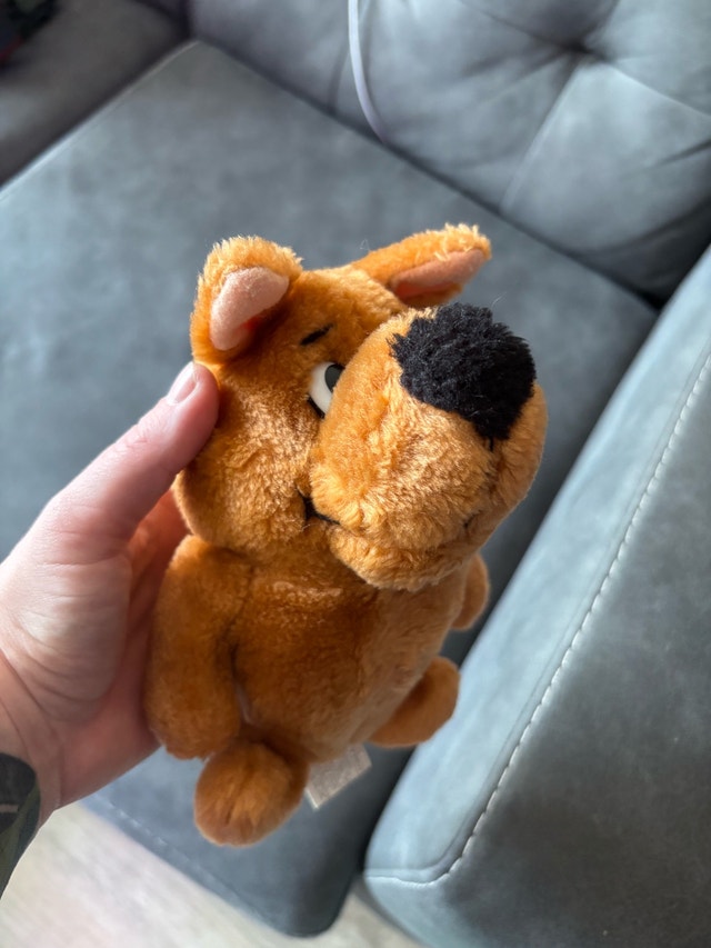 1992 Scrappy Doo Mighty Star Hanna-Barbera Plushie - Rare!