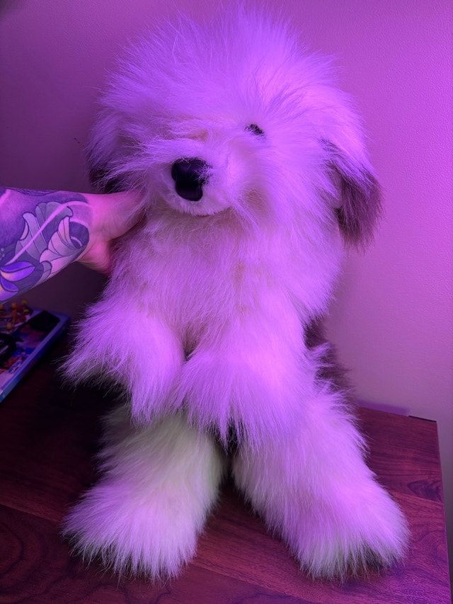 Folkmanis Sheepdog Puppet