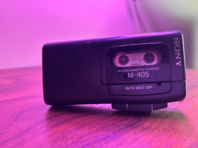 Sony M-405 Microcassette-Corder