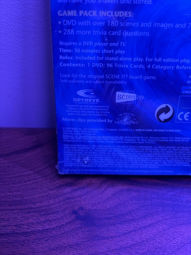 007 Scene It? DVD Game - New Sealed - photo 4