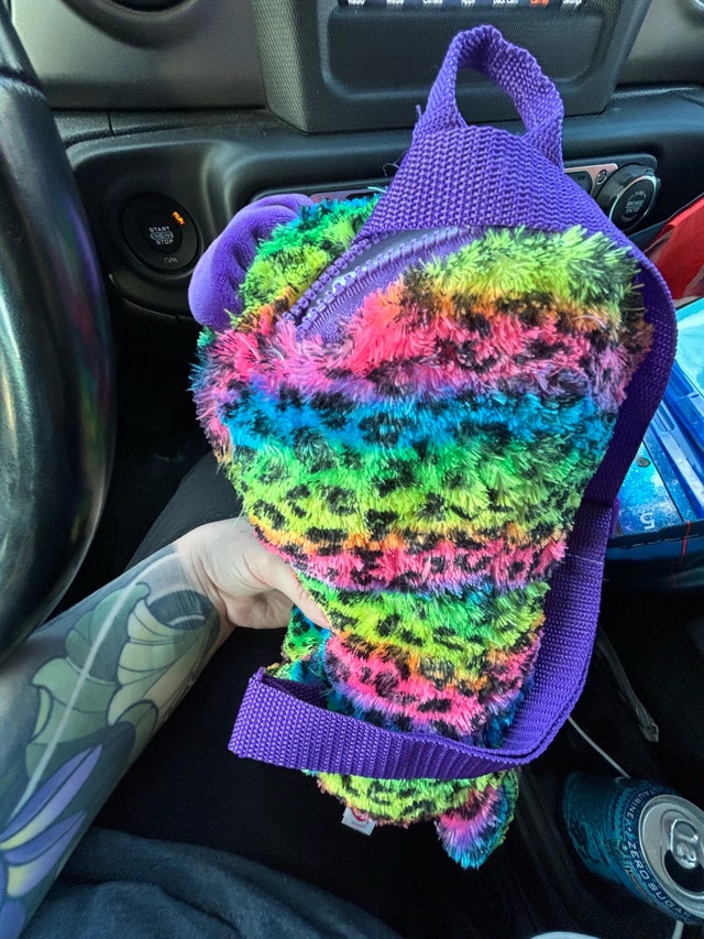 2017 Ty Gear Beanie Boos Dotty Rainbow Spotted Leopard 10" Plush - photo 2